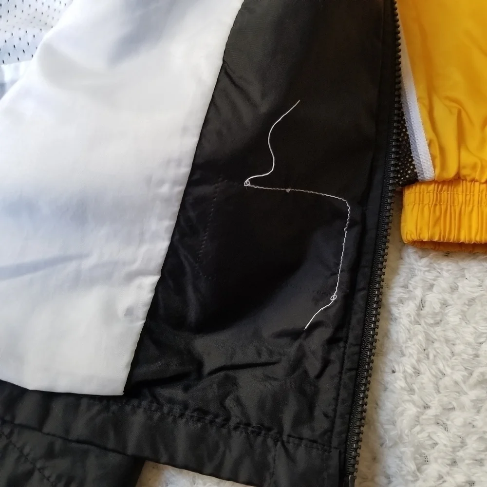Starter Pittsburgh Steelers Made in Korea Full Zip Lightweight Jacket